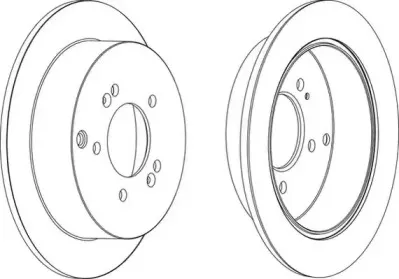 WGR1493-1 WAGNER Тормозной диск