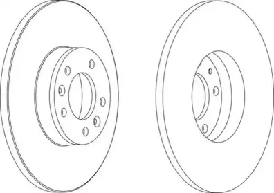 WGR1602-1 WAGNER Тормозной диск
