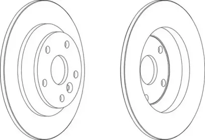 WGR1616-1 WAGNER Тормозной диск