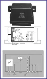 132160 HITACHI Реле, система накаливания