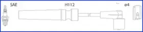 134236 HITACHI Комплект проводов зажигания