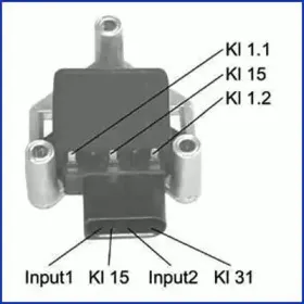 138420 HITACHI Коммутатор, система зажигания