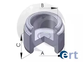 150259-C ERT Поршень, корпус скобы тормоза
