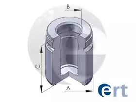 150548-C ERT Поршень, корпус скобы тормоза
