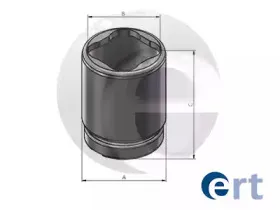 151404-C ERT Поршень, корпус скобы тормоза
