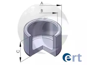 151438-C ERT Поршень, корпус скобы тормоза