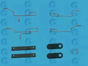 420027 ERT Комплектующие, колодки дискового тормоза