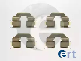 420041 ERT Комплектующие, колодки дискового тормоза