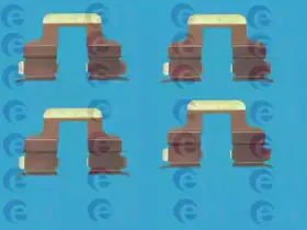 420047 ERT Комплектующие, колодки дискового тормоза