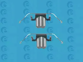 420054 ERT Комплектующие, колодки дискового тормоза