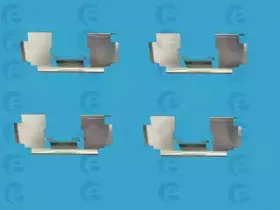 420060 ERT Комплектующие, колодки дискового тормоза