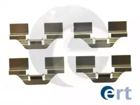 420091 ERT Комплектующие, колодки дискового тормоза