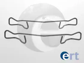 420097 ERT Комплектующие, колодки дискового тормоза