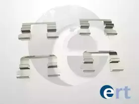 420150 ERT Комплектующие, колодки дискового тормоза