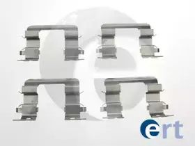 420155 ERT Комплектующие, колодки дискового тормоза