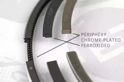 R1000400 ET ENGINETEAM Комплект поршневых колец