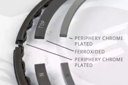 R1004800 ET ENGINETEAM Комплект поршневых колец