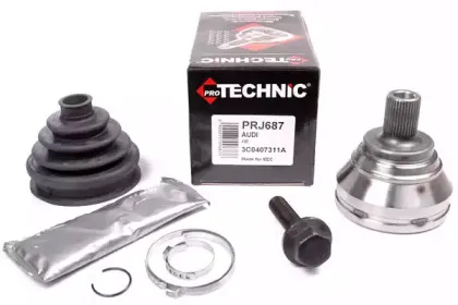 PRJ687 PROTECHNIC Шарнирный комплект, приводной вал