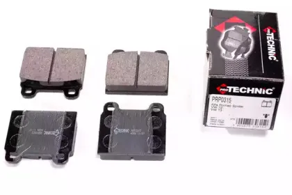 PRP0315 PROTECHNIC Комплект тормозных колодок, дисковый тормоз