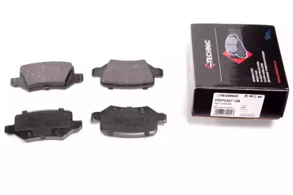PRP0487-3M PROTECHNIC Комплект тормозных колодок, дисковый тормоз