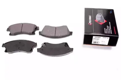 PRP1487 PROTECHNIC Комплект тормозных колодок, дисковый тормоз