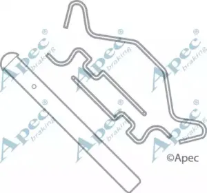 KIT1101 APEC braking Комплектующие, тормозные колодки