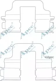 KIT1118 APEC braking Комплектующие, тормозные колодки