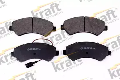 6003428 KRAFT AUTOMOTIVE Комплект тормозных колодок, дисковый тормоз