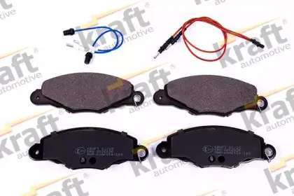 6006026 KRAFT AUTOMOTIVE Комплект тормозных колодок, дисковый тормоз