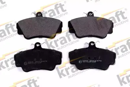 6006370 KRAFT AUTOMOTIVE Комплект тормозных колодок, дисковый тормоз