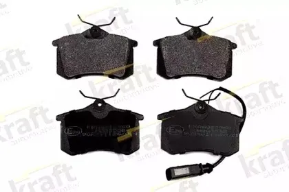 6010960 KRAFT AUTOMOTIVE Комплект тормозных колодок, дисковый тормоз