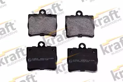 6011120 KRAFT AUTOMOTIVE Комплект тормозных колодок, дисковый тормоз