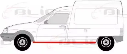 6015-00-0516015P BLIC Накладка порога