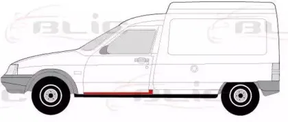 6015-00-0516017P BLIC Накладка порога