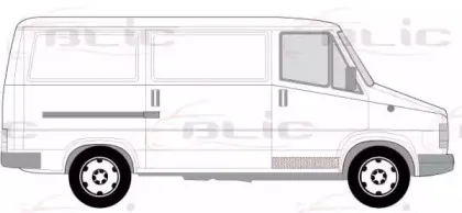 6015-00-2096132P BLIC Дверь, кузов