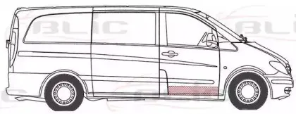 6015-00-3542132P BLIC Дверь, кузов