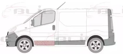 6015-00-6061131P BLIC Дверь, кузов