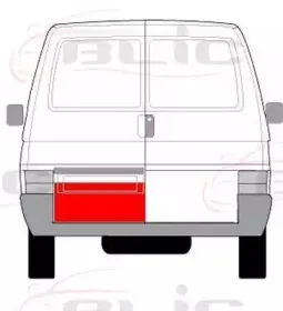 6016-00-9558151P BLIC Задняя дверь