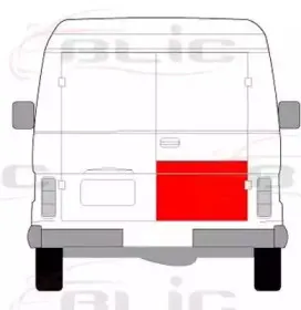 6016-00-9560154P BLIC Задняя дверь