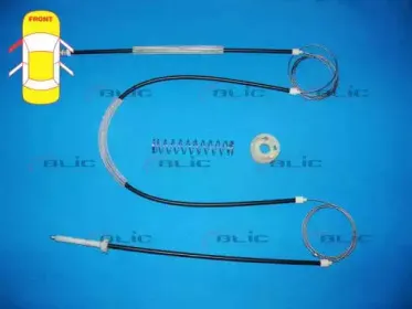 6205-05-011807P BLIC Ремкомплект, подъемный механизм стекла