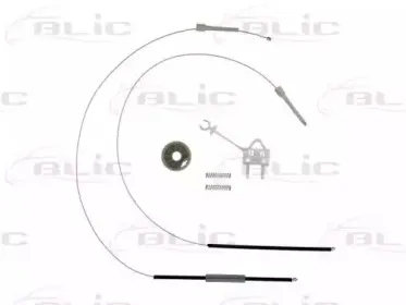 6205-07-029802P BLIC Ремкомплект, подъемный механизм стекла