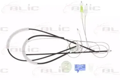 6205-08-024801P BLIC Ремкомплект, подъемный механизм стекла
