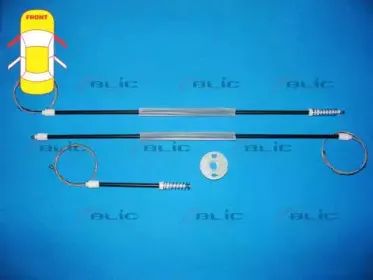 6205-10-012812P BLIC Ремкомплект, подъемный механизм стекла