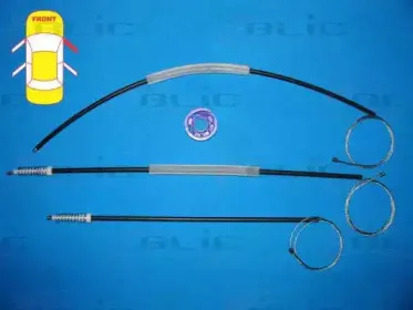 6205-21-034806P BLIC Ремкомплект, подъемный механизм стекла