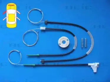 6205-43-003807P BLIC Ремкомплект, подъемный механизм стекла