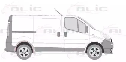 6504-03-6061552P BLIC Колесная ниша