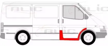 6505-06-2515054P BLIC Накладка порога