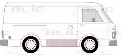 6508-01-9560170P BLIC Дверь, кузов