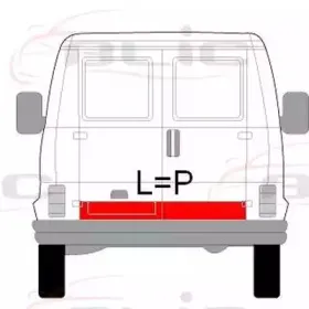 6508-04-2096720P BLIC Задняя дверь