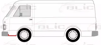 6508-05-9560241P BLIC Накладка порога